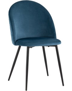 Стул Lilly велюр сине зеленый УТ000034746 Stool group