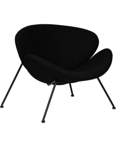 Кресло дизайнерское черный ткань AF9 черное основание 72 LMO EMILY EMILY цвет сиденья черный AF9 осн Dobrin