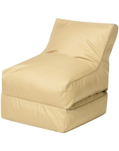 Кресло Лежак Раскладной Бежевый Классический Dreambag