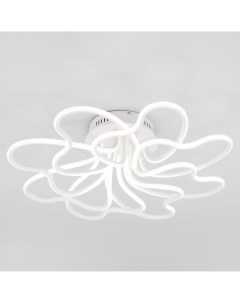 Потолочная люстра светодиодная 90135 8 Floret белый Eurosvet