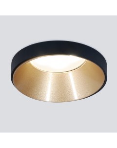 Встраиваемый светильник 112 MR16 золото черный Elektrostandard