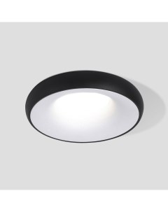 Встраиваемый светильник 118 MR16 белый черный Elektrostandard