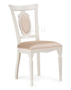 Деревянный стул Лино молочный ромб 02 494210 Woodville