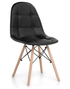 Деревянный стул Kvadro black 15011 Woodville