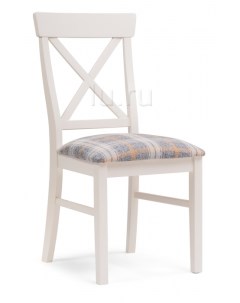 Деревянный стул Калатея слоновая кость ткань Р19 499597 Woodville