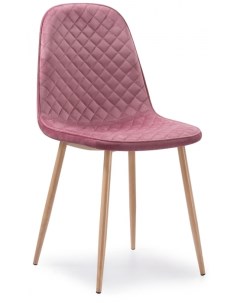 Стул на металлокаркасе Capri pink wood 11949 Woodville