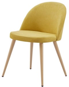 Стул для кухни с мягкой спинкой DC373 желтый 3052-7 Esf