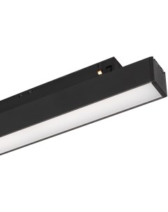 Трековый светильник светодиодный MAG ORIENT FLAT L465 16W Warm3000 BK 80 deg 48V IP20 Металл 3 года  Arlight