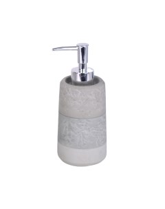 Дозатор для жидкого мыла Дублин керамика с полимер покрытием серо зел BPO 1101A Raindrops