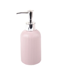 Дозатор для жидкого мыла Плиссе керамика розовый матовый CE1610TA LD Аквалиния