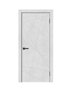 Дверь межкомнатная ПВХ Geometry GEO 1 700 Бетон снежный Двери гуд