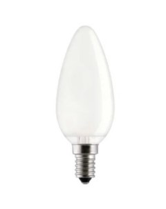 Лампа накаливания B36 40W E14 FR ДСМТ 230 40 E14 свеча матовая Favor