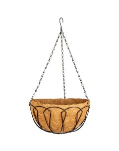 Кашпо подвесное с кокосовой корзиной D 30 см Palisad