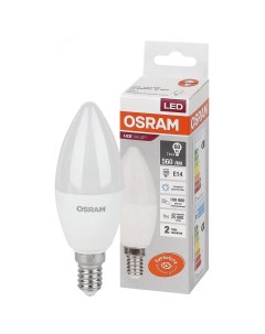 Лампа светодиодная OSRAM LED 7 Вт E14 6500К 560Лм свеча 220 В 4058075579033 Ledvance