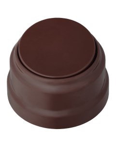 Выключатель 1 клавишный РЕТРО шоколад Bylectrica