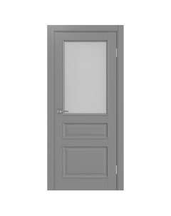 Дверь межкомнатная Тоскана_631 211 70 ЭКО шпон Серый багет Оптима порте