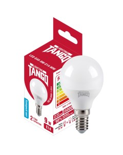 Лампа светодиодная 9W E14 шарик 6500K 220V Tango