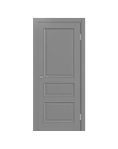 Дверь межкомнатная Тоскана_631 111 80 ЭКО шпон Серый багет Оптима порте