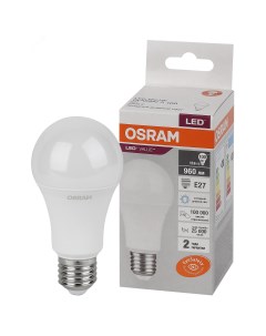 Лампа светодиодная OSRAM LED 12W E27 6500К груша 220В 4058075579064 Ledvance