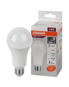 Лампа светодиодная OSRAM LED 20W E27 4000К груша 220В 4058075579323 Ledvance
