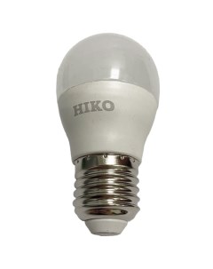 Лампа светодиодная шар 8Вт E27 4000K HK4527 48 Hiko