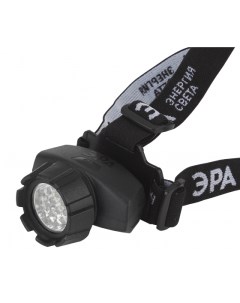 Фонарь Налобный GB 603 LED 14светодиода 3хAAA черный Era