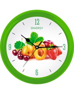 Часы настенные фрукты ЕС 112 кварцевые Energy