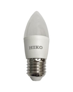 Лампа светодиодная свеча 8Вт E27 4000K HK3727 48 Hiko