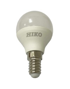 Лампа светодиодная шар 8Вт E14 3000K HK4514 38 Hiko