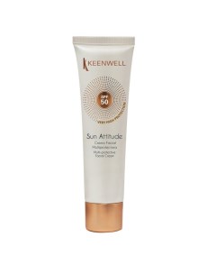 Мультизащитный крем для лица SPF 50 Sun Attitude Keenwell (испания)
