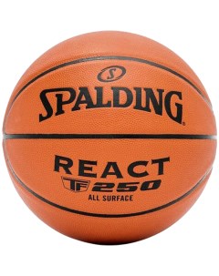 Мяч баскетбольный TF 250 React FIBA 76 967Z р 7 Spalding