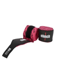 Бинты эластичные Boxing Crepe Bandage Tech Fix C140 розовый Clinch