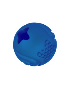 Игрушка мяч для собак с ароматом курицы синий 6 5 см Mr.kranch