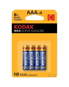 Батарея Kodak MAX LR03 4шт 30952812 MAX LR03 4шт 30952812