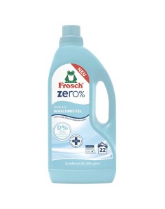 ZERO 0 Концентрированное жидкое средство для стирки Сенситив 1 5 л Frosch