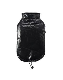 Куртка для собак Dots M (длина спины 35см) черная Foxie