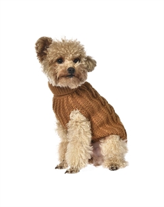 Свитер для собак Classic S (длина спины 30см) бежевый Foxie