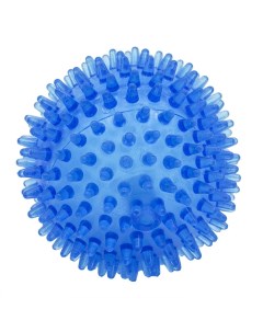 Игрушка для собак Мяч с шипами Marli из термопластичной резины с пищалкой 9см Каскад