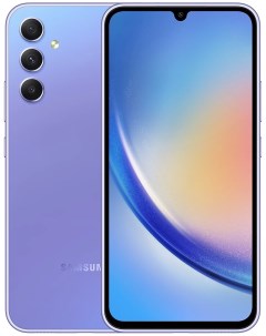 Телефон Galaxy A34 5G NFC 6 128GB violet SM A346ELVASKZ Samsung