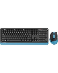 Комплект мыши и клавиатуры Fstyler FG1035 черный синий A4tech