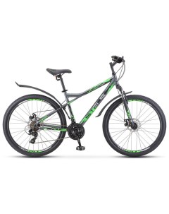 Велосипед взрослый Navigator 710 MD 27 5 V020 Антрацитовый зелёный чёрный LU093864 LU085138 18 Stels