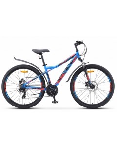 Велосипед взрослый Navigator 710 MD 27 5 V020 Синий чёрный красный LU093864 LU084137 16 Stels