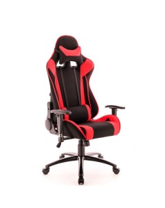 Кресло Lotus S4 ткань чёрный с красным Everprof