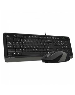 Комплект мыши и клавиатуры Fstyler F1110 черный серый A4tech