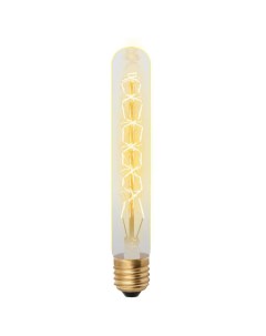 Лампа накаливания E27 60 Вт цилиндрическая форма нити CW Vintage UL 00000485 Uniel