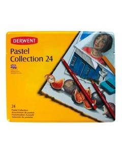 Набор карандашей пастельных Pastel Collection 24 пр в метал кор Derwent