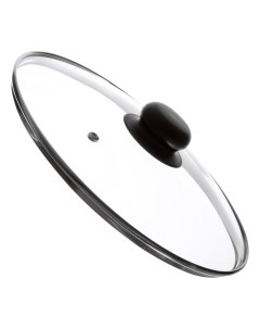 Крышка стеклянная 240мм с пароотводом Resto