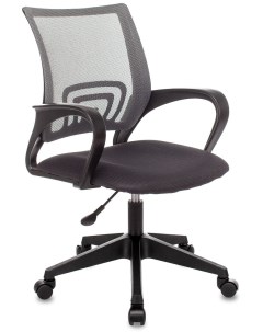 Кресло офисное сетка ткань серый Stool group