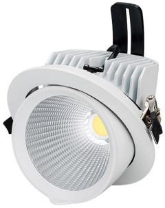 Светильник встраиваемый LED LTD 150WH EXPLORER 30W Warm White 38deg IP20 Металл 3 года 024025 Arlight