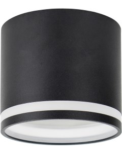 Точечный светильник черный накладной HL362 LUNA 12W, GX53 Feron